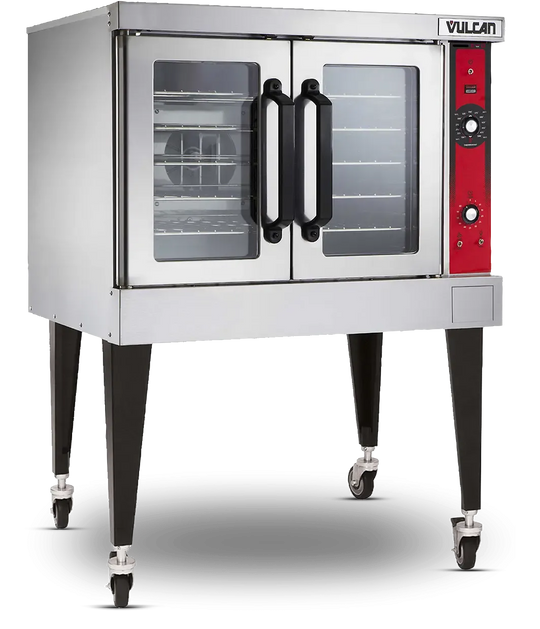Vulcan VC4ED-11D3 VC4 Series Single Deck Electric Convection Oven - Full Size, 208V, 12.5 kW