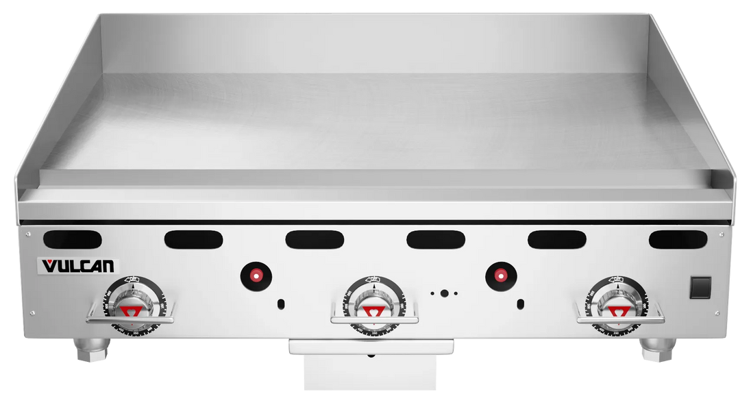 Vulcan MSA36-101 MSA Series 36" Natural Gas Griddle - Thermostatic, 81,000 BTU