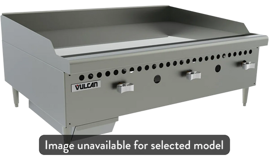 Vulcan VCRG48-M1 48" Natural Gas Griddle - Counterline Manual, 100,000 BTU