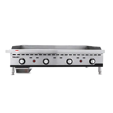 Vulcan VCRG48-T1 48" Natural Gas Griddle - Counterline Thermostatic, 100,000 BTU