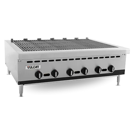 Vulcan VCRB36-1 36" Natural Gas Radiant Charbroiler - Counterline, 87,000 BTU