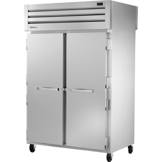 True STA2RPT-2S-2S-HC 52-5/8" Spec Series Pass-Thru Refrigerator - 4 solid swing doors (2 front, 2 rear)