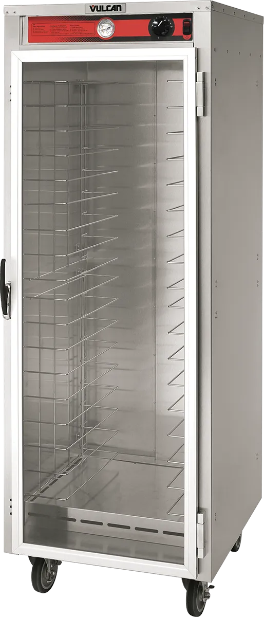 Vulcan VHFA18-1M3ZN Non-Insulated Heated Holding Cabinet - 18 Sheet Pan, Glass Door