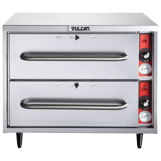 Vulcan VW2S-1M0ZX Electric Drawer Warmer - 2 Drawers, Standard