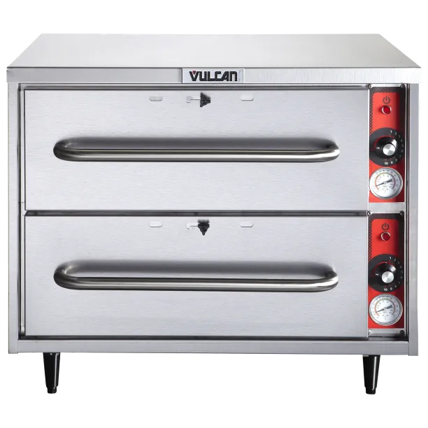 Vulcan VW2S-1M0ZX Electric Drawer Warmer - 2 Drawers, Standard