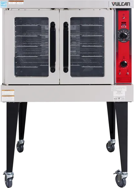 Vulcan VC4GD-11D150K VC4 Series Single Deck Gas Convection Oven - Full Size, 50,000 BTU