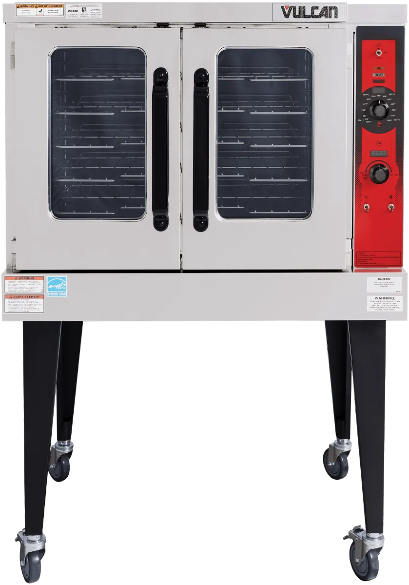 Vulcan VC5ED-13D1Z VC5 Series Single Deck Electric Convection Oven - Full Size, 480V, 12.5 kW