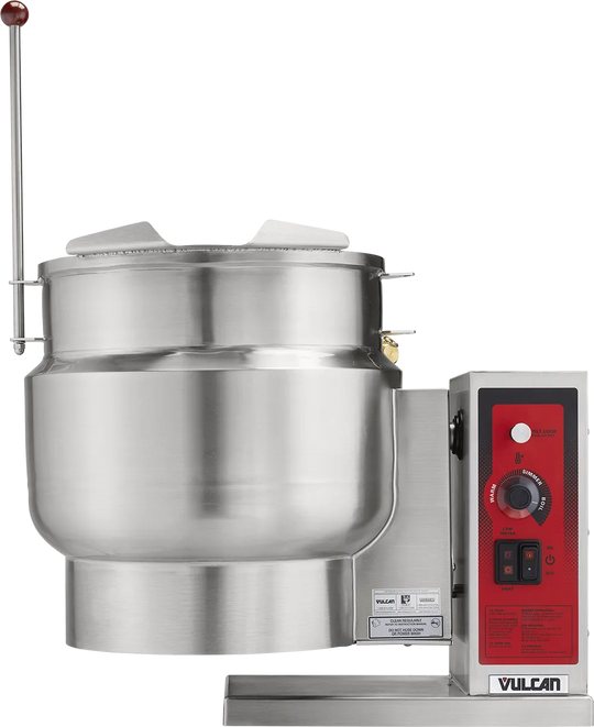 Vulcan K12ETT-7 12 Gallon Electric Tilting Kettle - Countertop, 2/3 Steam Jacket