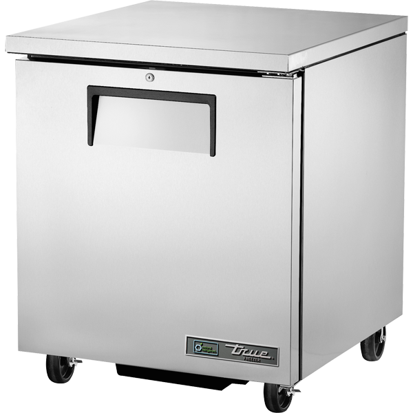 True TUC-27F-HC 27-5/8" Undercounter Freezer - 1 solid door