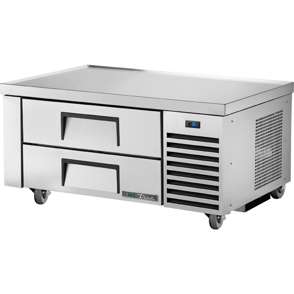 True TRCB-48-HC 48-3/8" Refrigerated Chef Base - 2 drawers