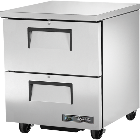 True TUC-27D-2-HC 27-5/8" Undercounter Refrigerator - 2 drawers