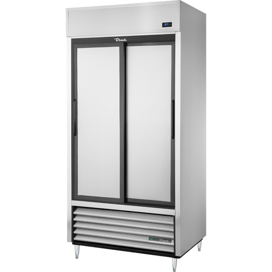 True TSD-33-HC 39-1/2" Solid Door Merchandiser - 2 solid doors