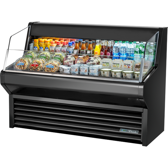 True THAC-60-HC-LD 60-1/8" Open Air Merchandiser - Horizontal Air Curtain, 3 adjustable shelves