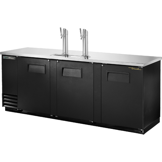 True TDD-4-HC 90-3/8" Direct Draw Beer Dispenser - 4 half barrel kegs