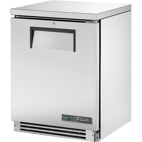 True TUC-24-HC 24-1/8" Undercounter Refrigerator - 1 solid door