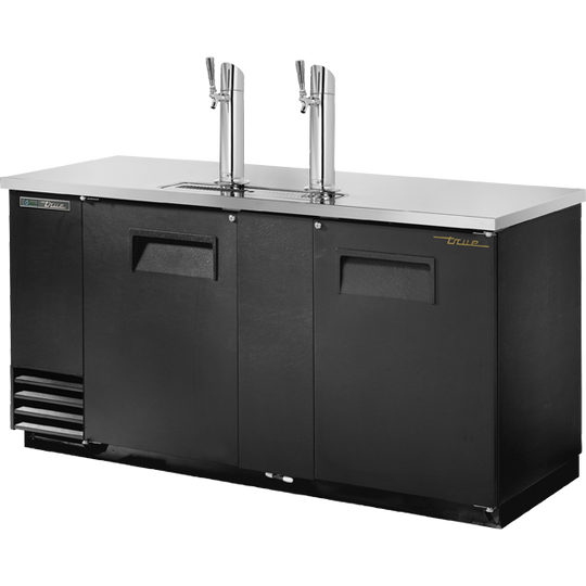 True TDD-3-HC 69-1/8" Direct Draw Beer Dispenser - 3 half barrel kegs