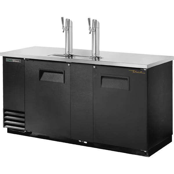 True TDD-3-HC 69-1/8" Direct Draw Beer Dispenser - 3 half barrel kegs
