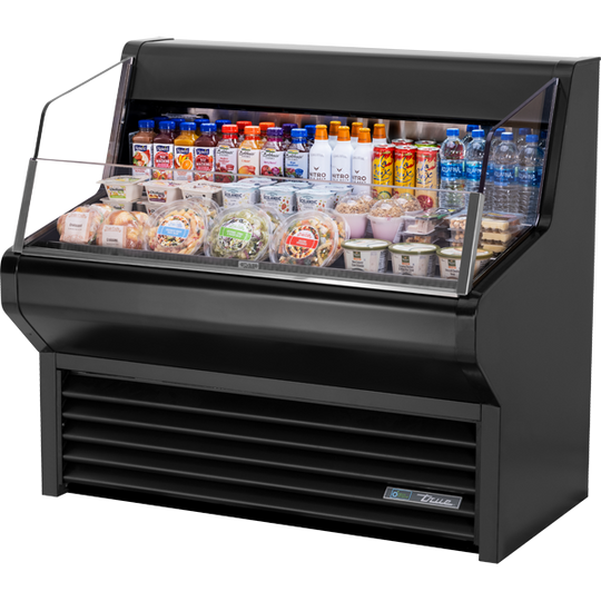 True THAC-48-HC-LD 48-1/8" Open Air Merchandiser - Horizontal Air Curtain, 3 adjustable shelves