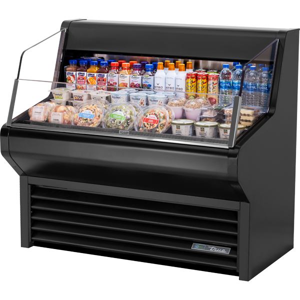 True THAC-48-HC-LD 48-1/8" Open Air Merchandiser - Horizontal Air Curtain, 3 adjustable shelves