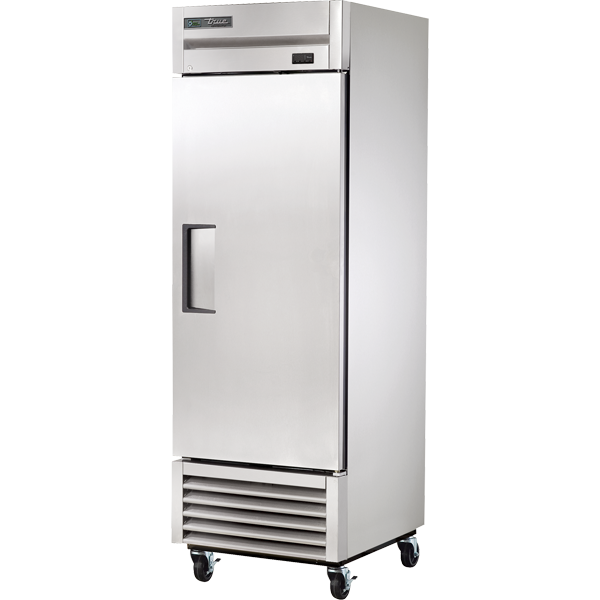 True T-23-HC 27" Reach-In Refrigerator - 1 Solid Swing Door, 23 Cu. Ft.
