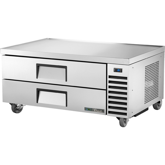 True TRCB-52-HC 51-7/8" Refrigerated Chef Base - 2 drawers