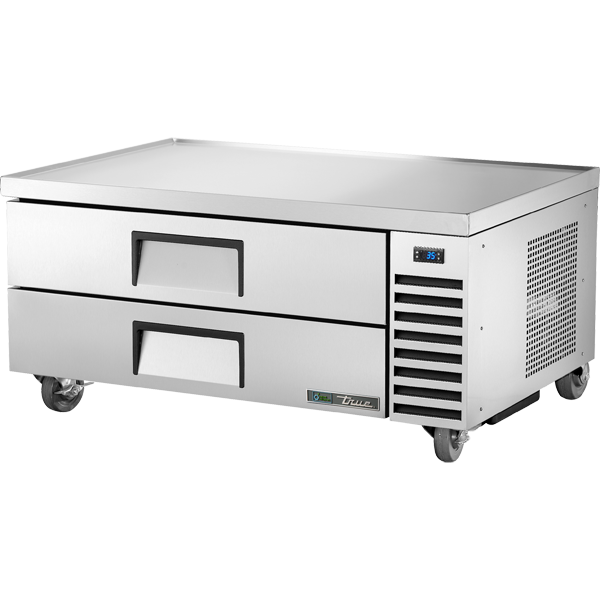 True TRCB-52-HC 51-7/8" Refrigerated Chef Base - 2 drawers